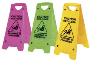 Caution Wet Floor Logo