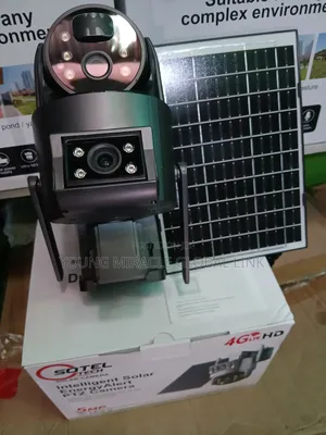5mp Ubox 4g Solar Powered Camera