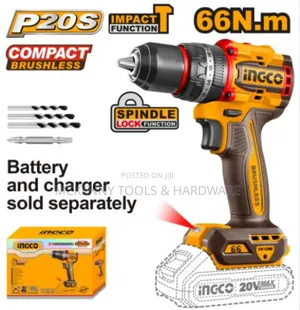 Lithium-Ion Cordless Impact Drill (20v)