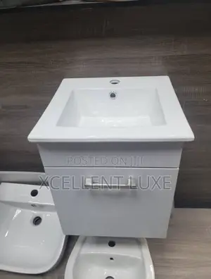 40cm Wall Hung Cabinet Basin