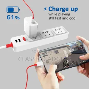 Oneplus 65w Warp Charger Adapter With Type-C Cable