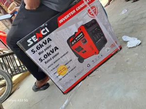 Brand New 5.5kva Senci Inverter Soundproof Petrol Gen Low