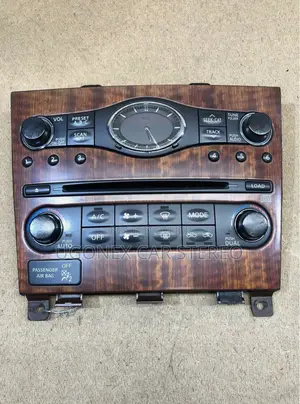 Infiniti Gx35 Complete Radio Set