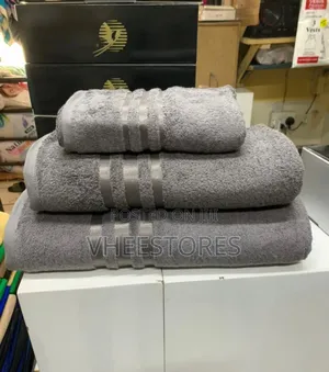 3 in 1 Standard Towel Set Contains Xl, L and S Size Towel