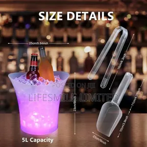 5litres Led Wine Bucket, 7 Different Colours Changing