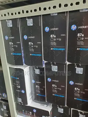 The Hp 87a (Cf287a) Black Toner Cartridge