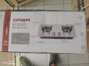 Qasa Table Top Gas Cooker With Battery.