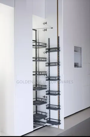 Grey Basket Pantry