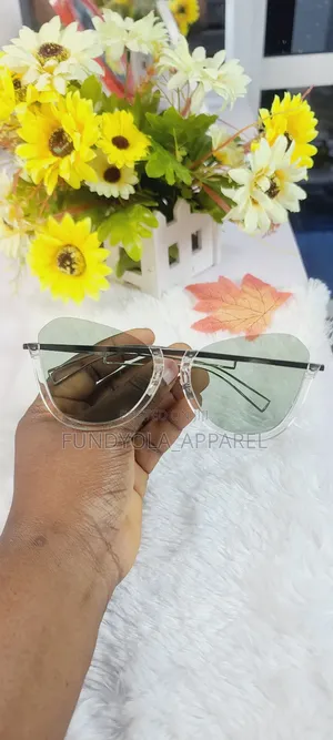 Green Tint Female Sunglasses