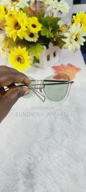 Green Tint Female Sunglasses