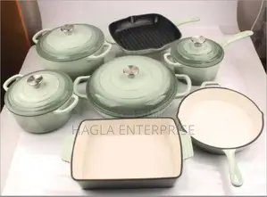 11pcs Cast Iron Pot