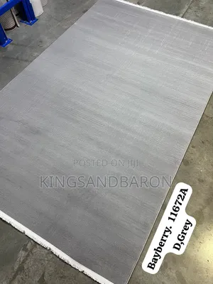 8*11fts Deep Gray Turkey Premium Quality Center Rug.7*10/5*7