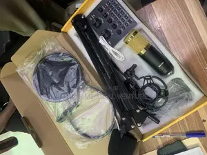 Complete Podcast/Studio Setup With Studio Mic