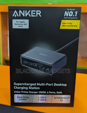 Anker Supercharged Multi-port Desktop Charging Station
