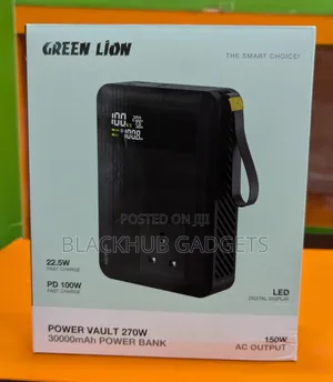 Green Lion Power Vault Power Bank 30000mah