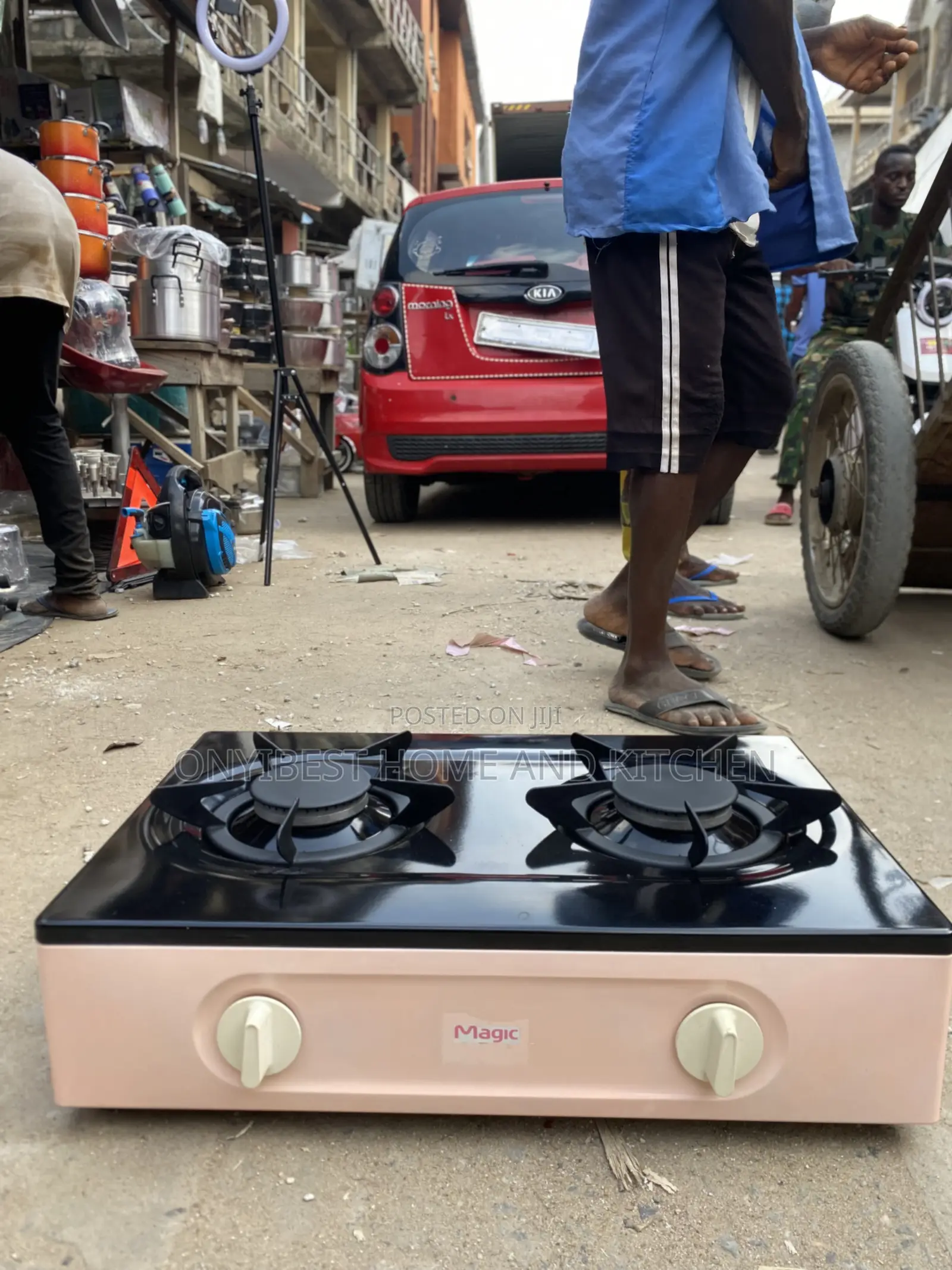 Two Bunners Automatic Gas Cooker
