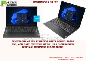 New Laptop Lenovo V15 4GB Intel Core i3 SSD 256GB