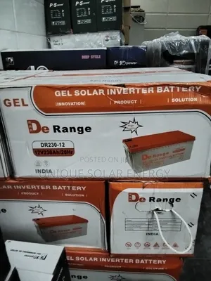 De Range 12v 230ah Dry Cell Battery