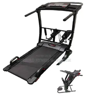 3-in-1 Multi-functional Manual Treadmill