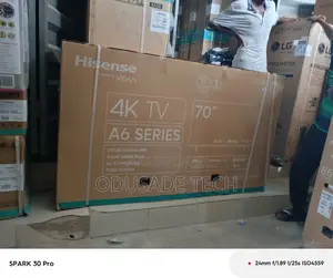 Vision Max Hisense 70 Inches A6k Series Uhd Tv
