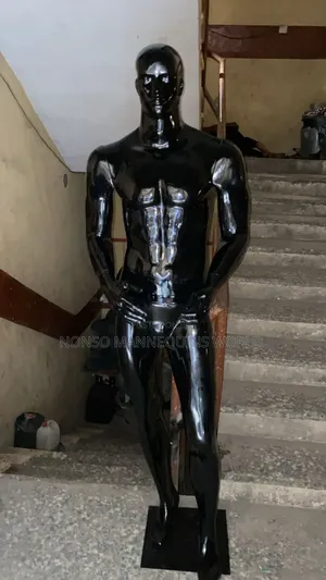 Naija Made Black Fibre Male Mannequin