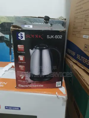 Sonik Electric Kettle SRJ-602 - Fast Efficient Boiling