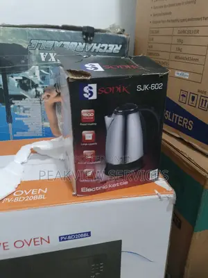 Sonik 2l Electric Kettle - Stainless Steel Body Durable