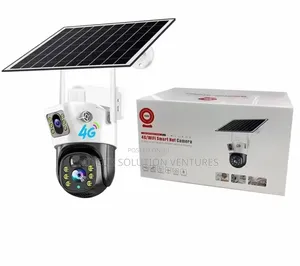 Dual Lens Solar Camera 4g