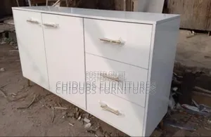 #122# White Side Board