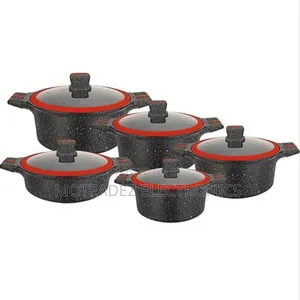 Ucc Life 10pcs Non Stick Granite Series Quality Cookware Set