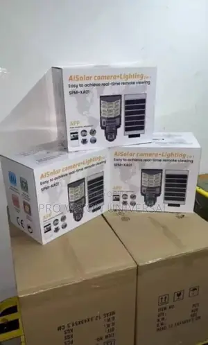 Aii In Solar Street Lights Camera V380 App