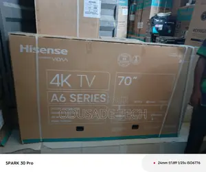 Spectra Vue Hisense 70 Inches A6k Series Uhd Tv