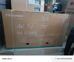 Ultra Vision Hisense 70 Inches A6k Series Uhd Tv