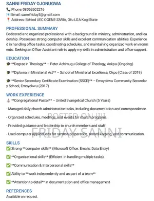 Security Cv