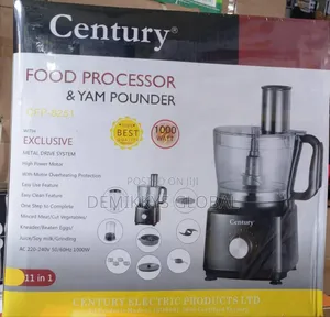 Century Food Processor/ Yam Pounder 11 in 1