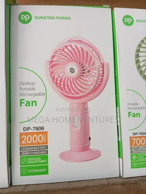 Portable Dp Rechargeable Fan