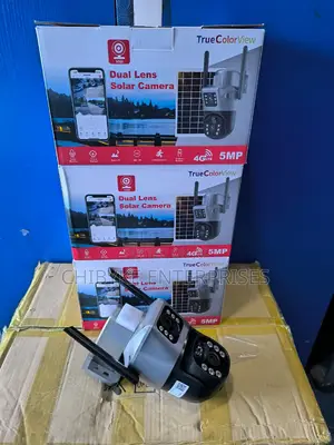 V380 4g Solar Two Screen PTZ Camera