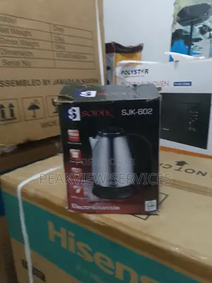 Fresh Stock! Sonik Electric Kettle - Order Now