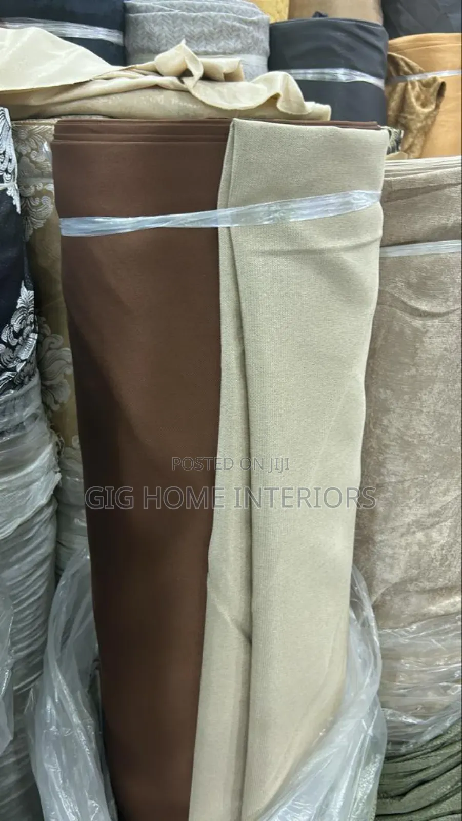 Turkish Luxury Curtain Brown