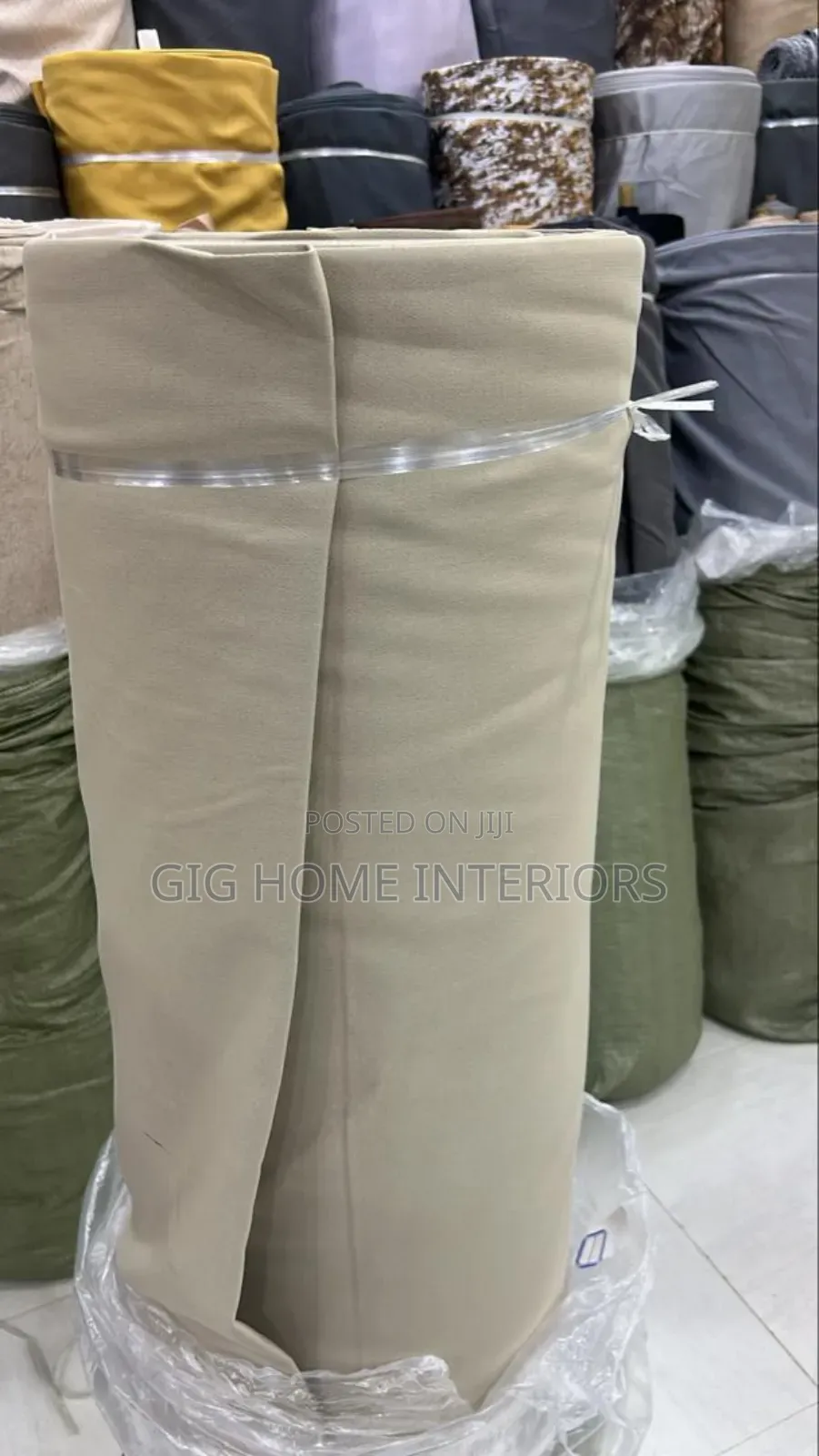 Turkish Luxury Curtain Brown