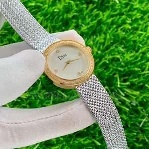Dior Quality Luxury Ladies Chain Strap Wristwatch