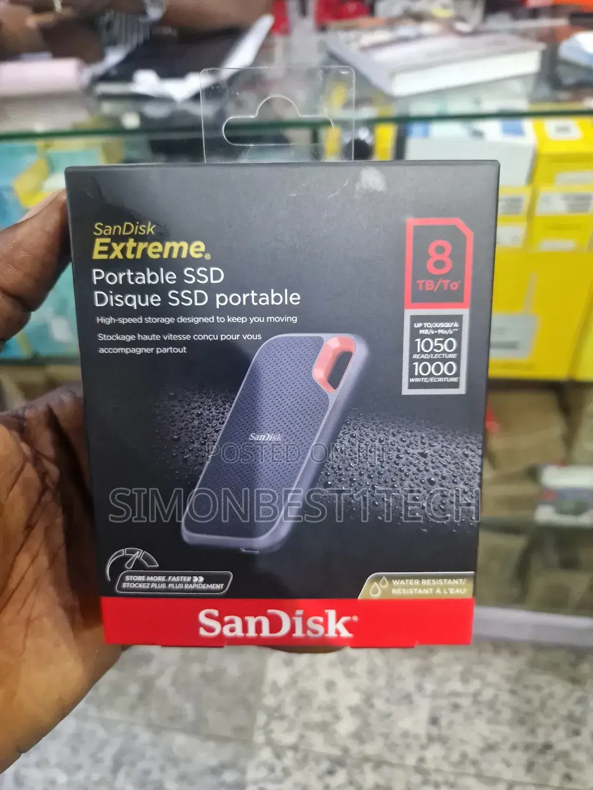 Portable SSD Hard Drive 8tb Sandisk