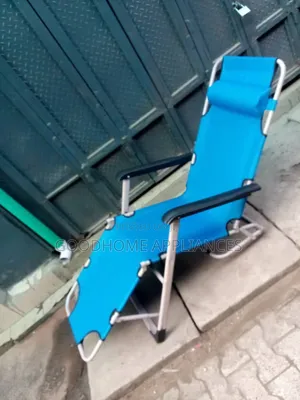 Foldable Outdoor Bed and Camping Chair.