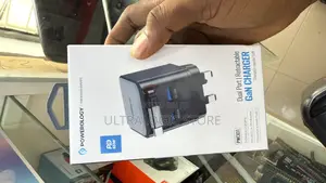 Powerology 65w Dual Port | Retractable Gan Charger
