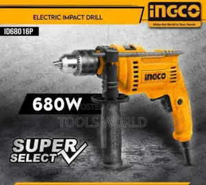 Ingco 13mm Industrial Impact Drill 680w Id68016p
