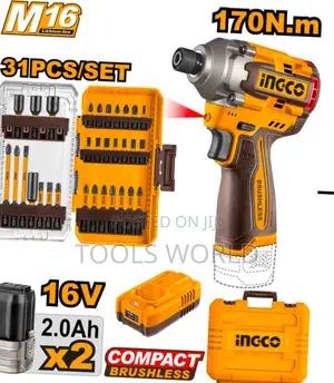 Ingco 16v Cordless Impact Driver