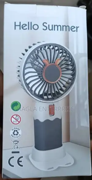 Hello Summer Hand Mini Fan
