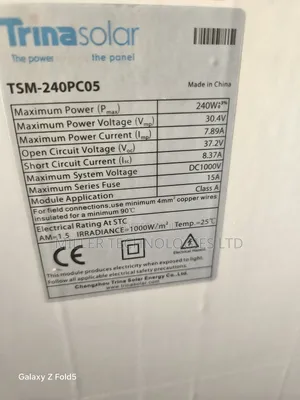 240w Poly Solar Panel