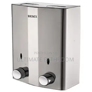 Double Stainless Steel Manual Soap Dispenser