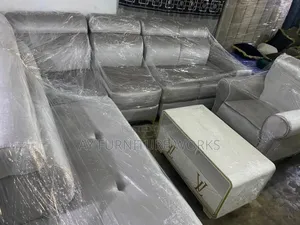 L Shape and a Single Sofas
